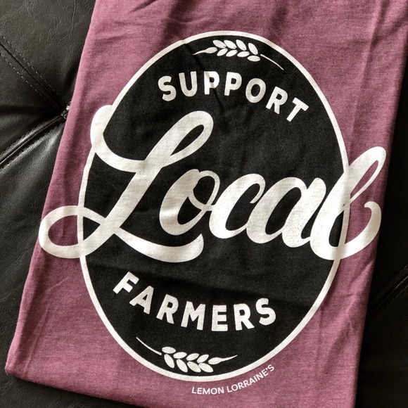 || Support Local Farmers Crew Tee - Picture 3 of 4